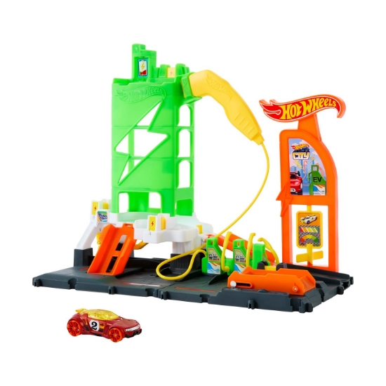 Picture of Mattel Hot Wheels® City: Super Recharge Fuel Station - Playset (HTN79)