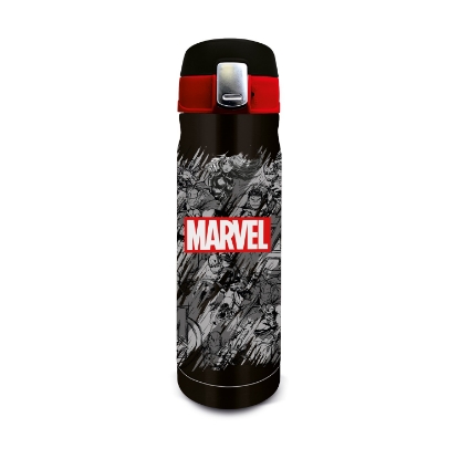 Picture of Stor: Marvel - Insulated Stainless Steel Traveling Bottle (410ml) (75413)
