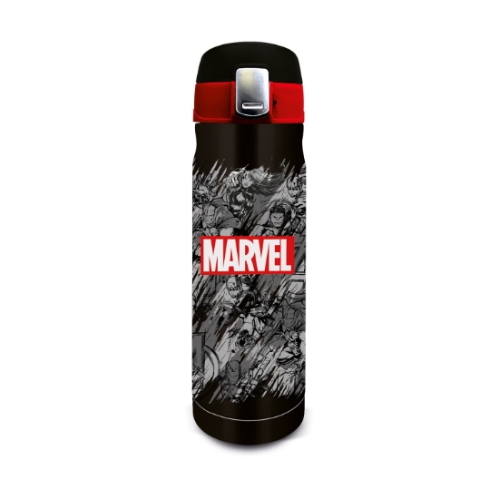 Picture of Stor: Marvel - Insulated Stainless Steel Traveling Bottle (410ml) (75413)