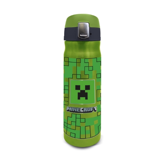 Picture of Stor: Minecraft - Insulated Traveling Bottle (410ml) (75613)