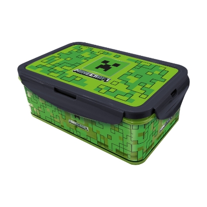 Picture of Stor: Minecraft - Rectangular Food Container (1070ml) (75632)