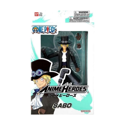 Picture of Bandai Anime Heroes: One Piece - Sabo Action Figure (37009)