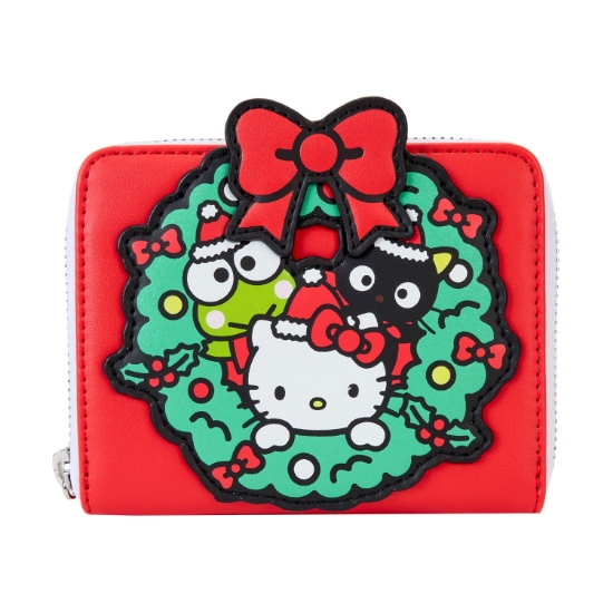 Picture of Loungefly Sanrio: Hello Kitty - Winter Wonderland Zip Around Wallet (SANWA1003)