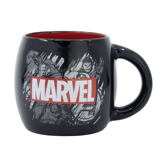 Picture of Stor: Marvel Pattern - Globe Mug In Gift Box (380ml) (75436)