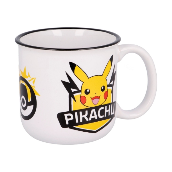 Picture of Stor: Pokemon: Pikachu - Ceramic Breakfast Mug in Gift Box (400ml) (00474)