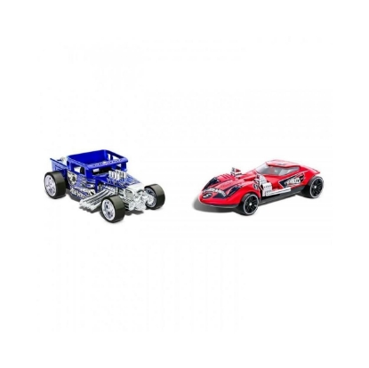 Picture of Mattel Hot Wheels: Pull-Back Speeders - Bone Shaker & Twin Mill (HPR92)