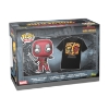 Picture of Funko Pop! & Tees (Adult): Deadpool & Wolverine - Deadpool & Wolverine Best Bubs Bobble-Head Vinyl Figure and T-Shirt (L)