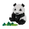 Picture of Bandai Nanoblock : Animal - Giant Panda Building Block Figure (NBC328)