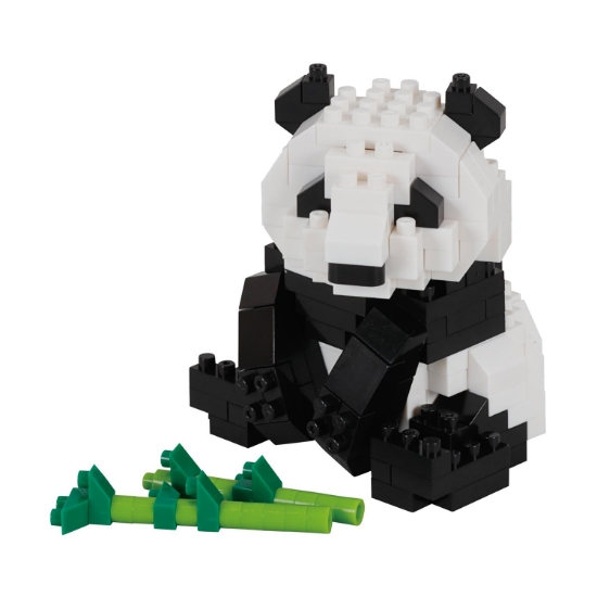 Picture of Bandai Nanoblock : Animal - Giant Panda Building Block Figure (NBC328)