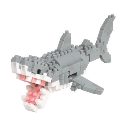 Picture of Bandai Nanoblock : Animal - White Shark Building Block Figure (NBC332)