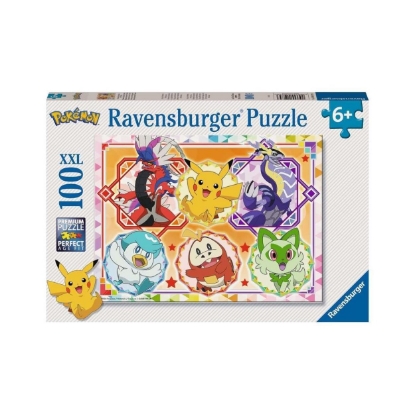Picture of Ravensburger Puzzle: Pokemon XXL (100pcs) (12001075)