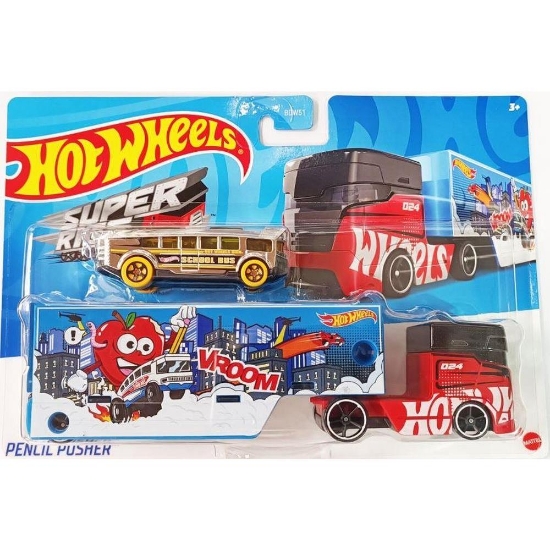 Picture of Mattel Hot Wheels Super Rigs - Pencil Pusher (HXN90)