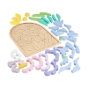 Picture of Fisher-Price: Wooden Flower Puzzle Blocks (HXT97)
