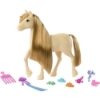 Picture of Mattel Barbie Mysteries: The Great Horse Chase - White Pony with Blonde Ponytail  (HXJ36)