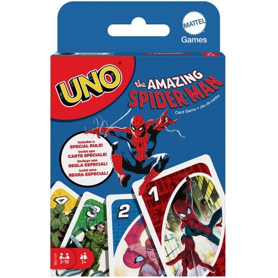 Picture of Mattel Uno: The Amazing Spiderman - Card Game (HXY08)