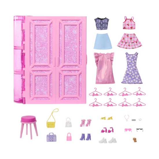 Picture of Mattel Barbie: Dream Closet - Fold & Go (HXD59)