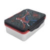 Picture of Stor: Marvel: Spiderman Black Board -  Stainless Steel Clamp Rectangular Sandwich Box (1100ml) (74756)