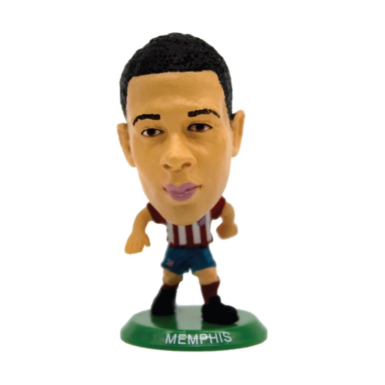Picture of Creative Toys - Soccerstarz: Atletico Madrid - Memphis Depay Home Kit Figure (405853)