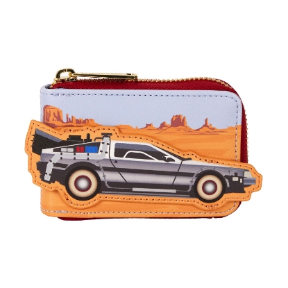 Picture of Loungefly Universal: Back To The Future 40Th Anniversary Delorean Accordion Wallet (BTFWA0003)