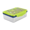 Picture of Stor: Minecraft - Isometric Stainless Steel Clamp Rectangular Sandwich Box (1100ml) (40496)