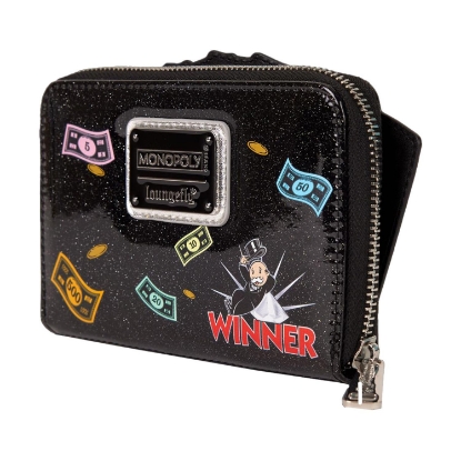 Picture of Loungefly Hasbro: Monopoly Money Zip Around Wallet (HASWA0001)