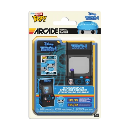Picture of Funko Bitty Pop! Arcade Disney: Tron - Tron Display Case & Vinyl Figure