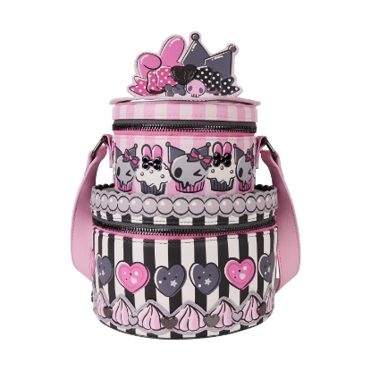 Picture of Loungefly Sanrio: My Melody And Kuromi Figural Crossbody Bag (SANTB1755)