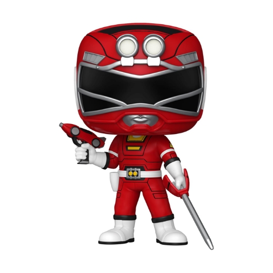 Picture of Funko Pop! Television: Power Rangers Turbo - Red Turbo Ranger #1713 Vinyl Figure