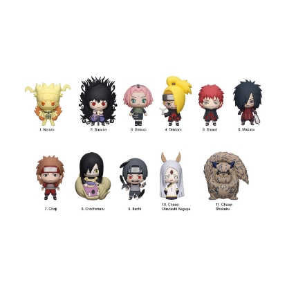 Picture of Monogram: Naruto (Series6) (Blind Bag/Random) 3D Foam Bag Clips Figures (70595)