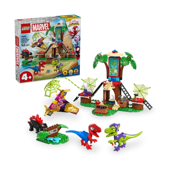 Picture of LEGO® Marvel: Spidey And His Amazing Friends Spidey and Gobby’s Raptor Battle at Tree House HQ (11200)