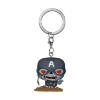 Picture of Funko Pocket Pop!: Marvel Zombies - Zombie Captain America Bobble-Head Vinyl Figure Keychain