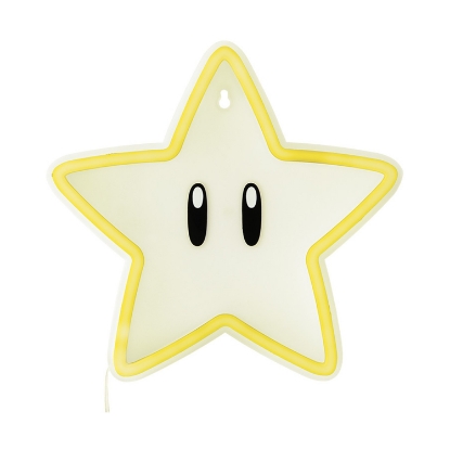 Picture of Paladone: Super Mario - Super Star Wall Mountable LED Neon Light (PP14711NNVN)
