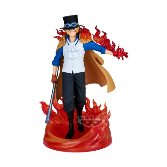 Picture of Banpresto The Shukko: One Piece - Sabo Statue (17cm) (29092)