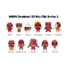 Picture of Monogram Marvel: Deadpool (Series3) (Blind Bag/Random) 3D Foam Bag Clips Figures (68595)