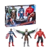 Picture of Hasbro Marvel Titan Heroes: Captain America Brave New World - Marvel's Falcon/Captain America/Red Hulk Action Figures (F9295)