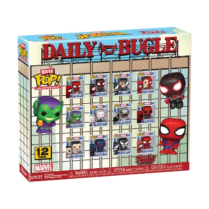 Picture of Funko Bitty Pop! Collector Pack! Marvel: Spider-Man - Daily Bugle 12 Pack (Special Edition) Vinyl Figures