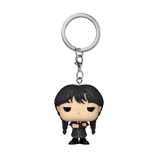 Picture of Funko Pocket Pop!: Wednesday - Wednesday Addams Vinyl Figure Keychain