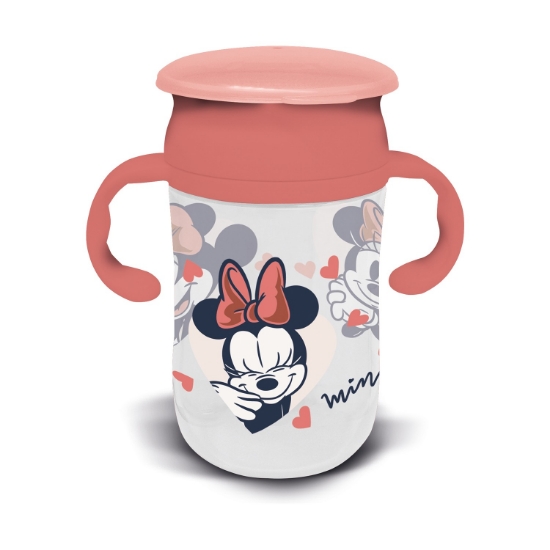 Picture of Stor Disney: Minnie Mouse Heart Full - Toddler 360 Training Tumbler (395ml) (13314)