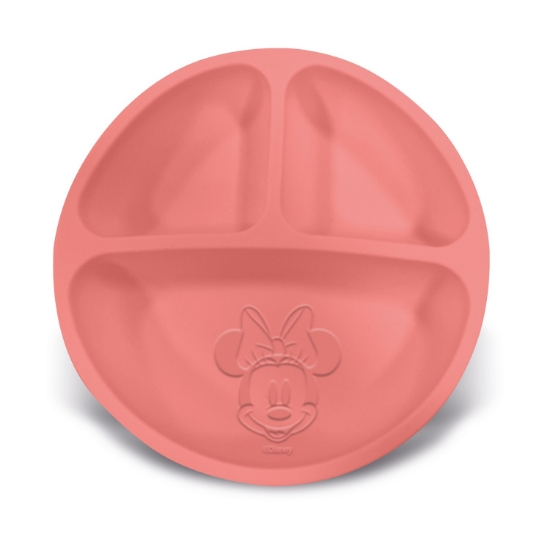Picture of Stor Disney: Minnie Mouse - Toddler Divided Silicone Plate  (12235)