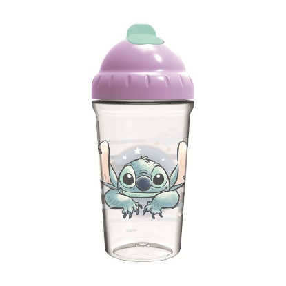 Picture of Stor Disney: Stitch Cuddle Me - Toddler Flexi Straw Cup  (10986)