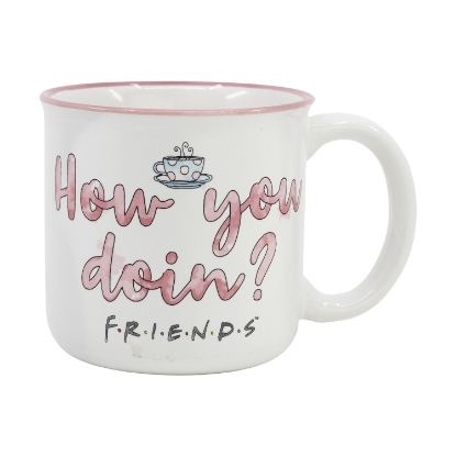 Picture of Stor: Friends How you Doin? - Young Adult Breakfast Mug In Gift Box (415ml) (6638)