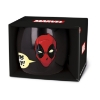Picture of Stor Marvel: Deadpool - Young Adult Globe Mug In Gift Box (385ml) (11962)