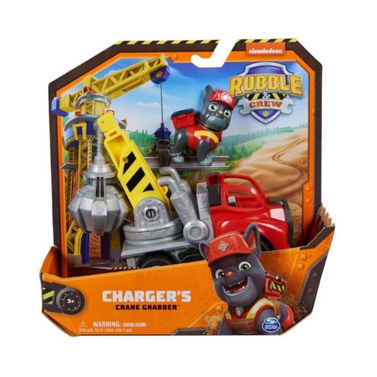 Picture of Spin Master Paw Patrol: Rubble & Crew -  Charger's Crane Grabber (20141509)*