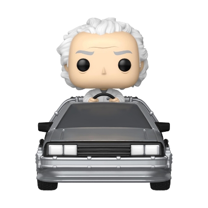 Picture of Funko Pop! Rides Deluxe: Back to the Future - Doc with Time Machine #133 Vinyl Figure