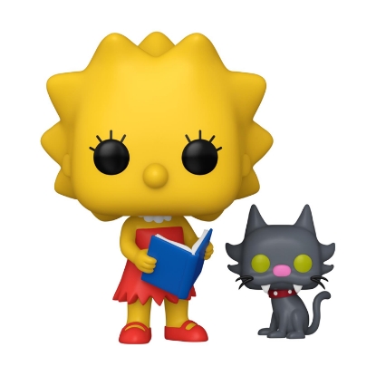 Picture of Funko Pop! Television: The Simpsons - Lisa with Snowball II​ #1740 Vinyl Figure