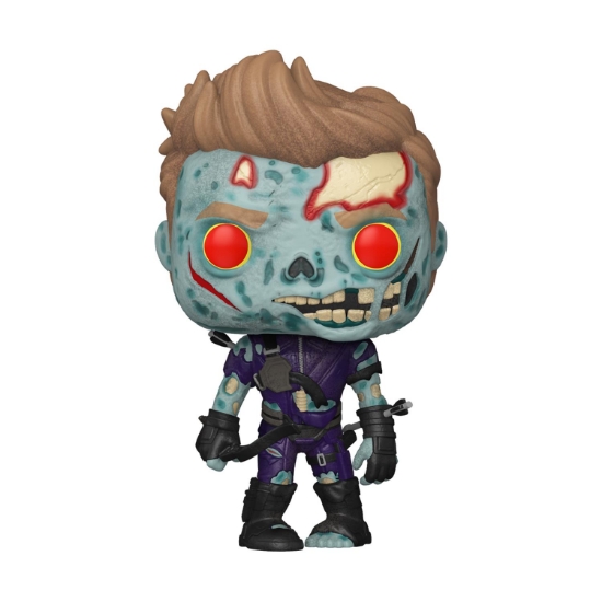Picture of Funko Pop! Marvel: Marvel Zombies - Zombie Hawkeye #1553 Bobble-Head Vinyl Figure