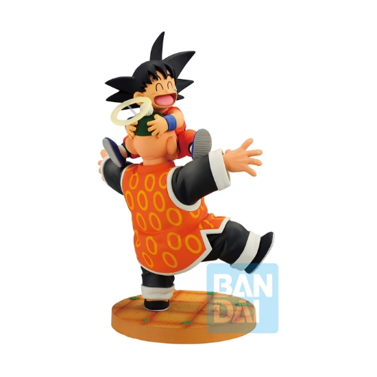 Picture of Banpresto Ichibansho Dragon History Ⅱ: Dragon Ball - Son Goku & Grandpa Son Gohan Statue (16cm) (68470)