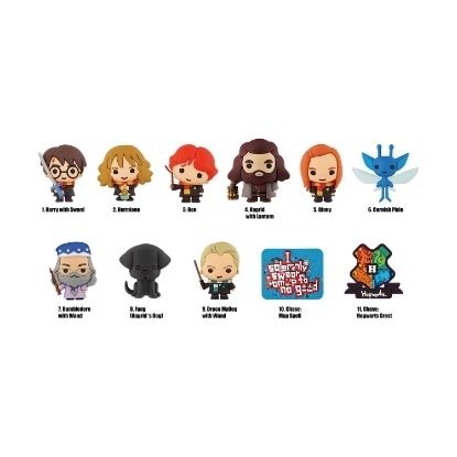 Picture of Monogram: Harry Potter (Series4) (Blind Bag/Random) 3D Foam Bag Clips Figures (48120)