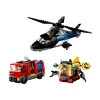 Picture of LEGO® City: Helicopter, Fire Truck & Submarine Remix (60462)