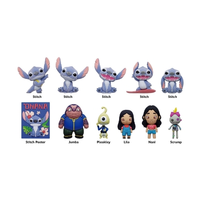 Picture of Monogram Disney: Lilo & Stitch Movie (Series1) (Blind Bag/Random) 3D Foam Bag Clips Figures (84060)